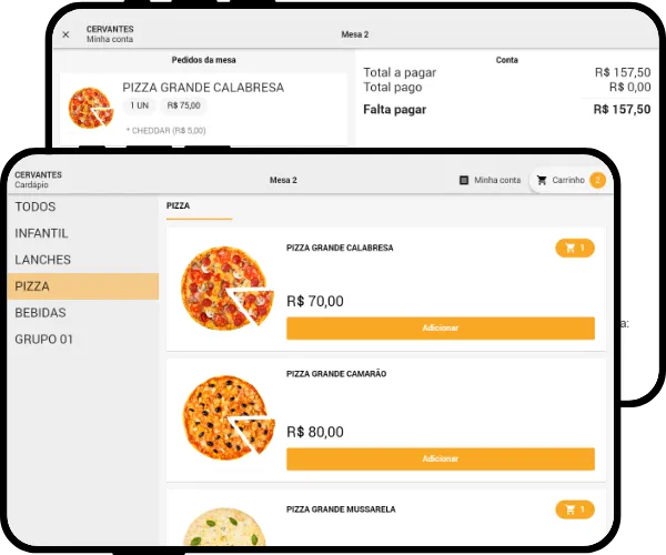 Link Autoatendimento — Aplicativo para pedido diretamente da mesa