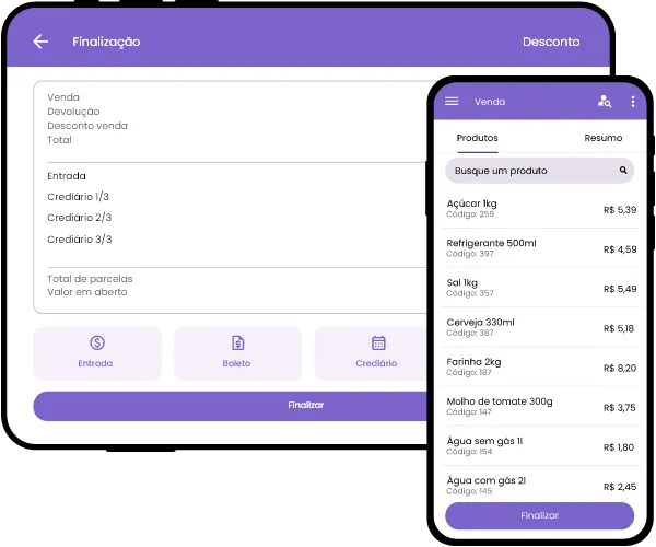 Link Móvel — Aplicativo para pré-vendas