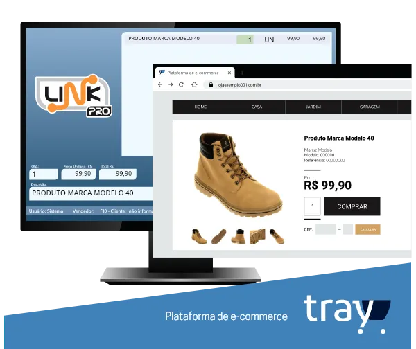 Integração com a plataforma de e-commerce Tray