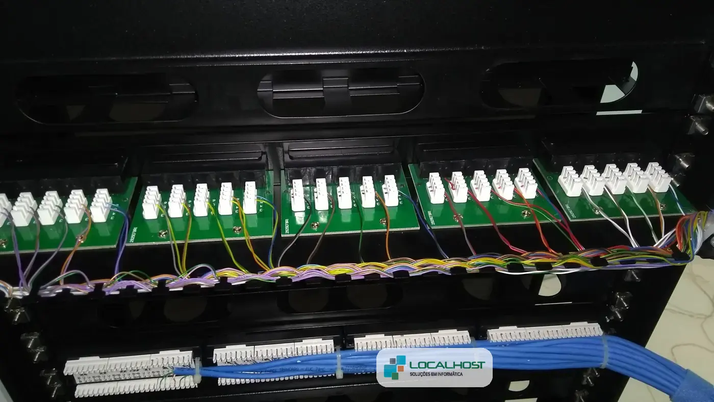 Cabeamento estruturado instalado pela Localhost — foto 8